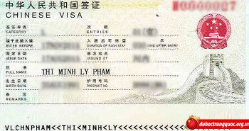 Tin visa Phạm Thị Minh Lý – Đại học khoa học kĩ thuật điện tử Quế Lâm